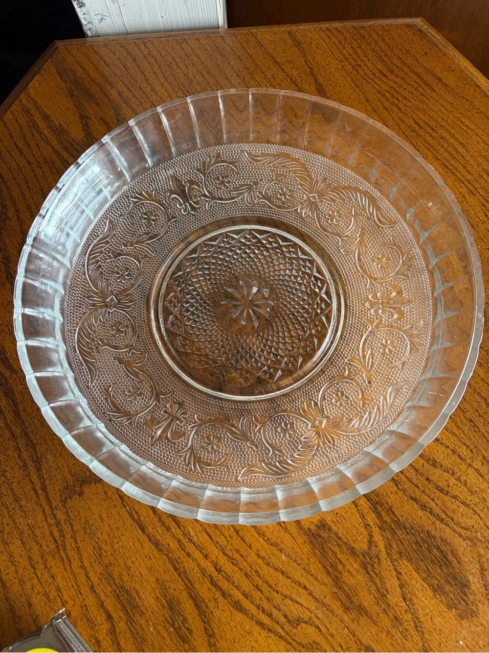 Crystal Serving Tray